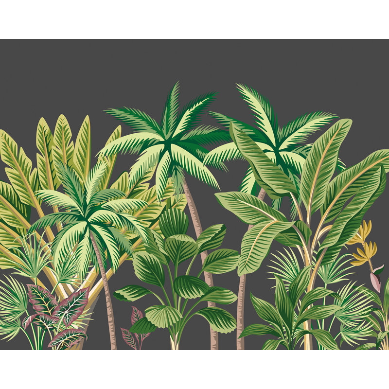 Rebecka Trees Wall Mural, Verdant
