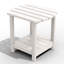 Table de bout d'extérieur en PEHD Adirondack-1482439235