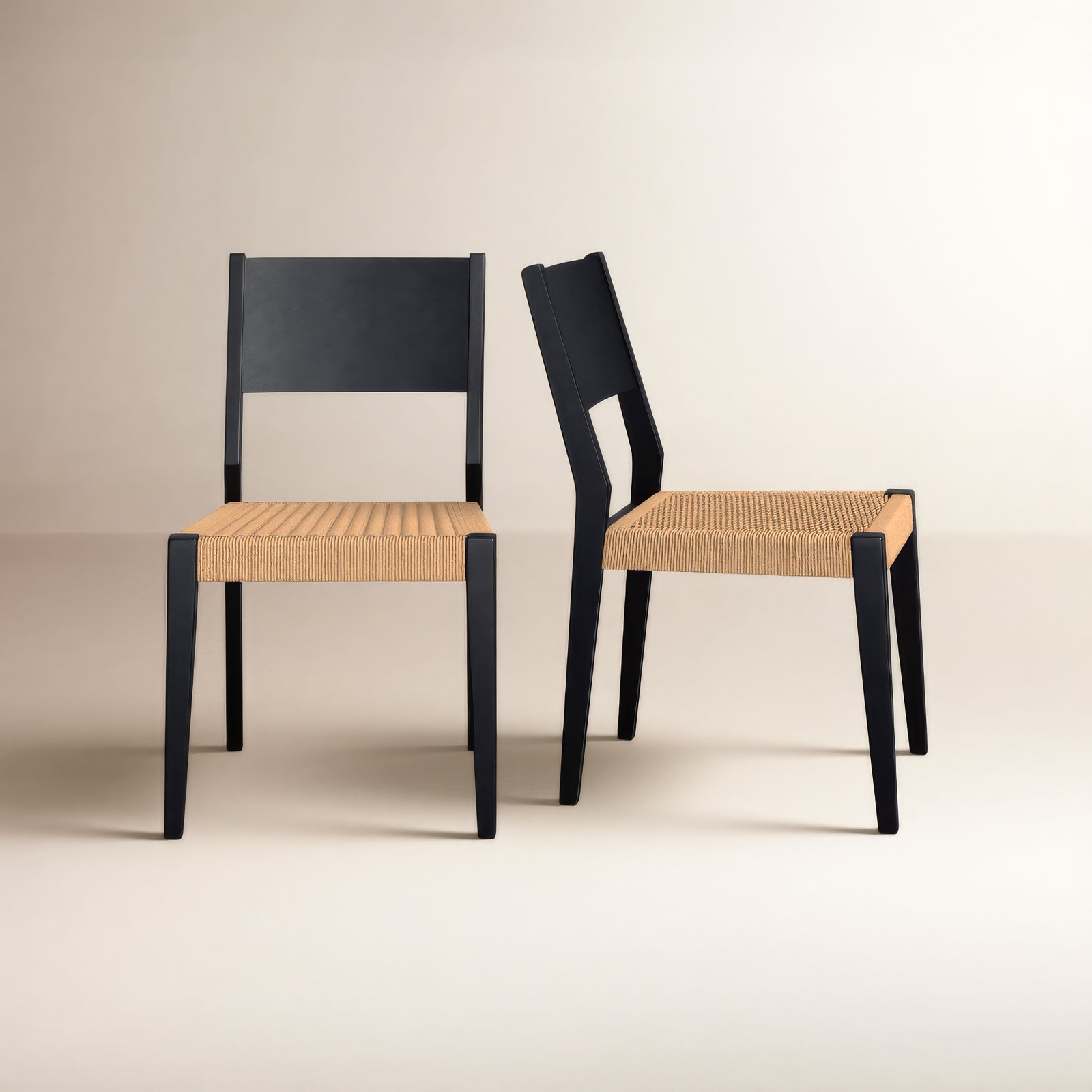 Corrine Side Chair, Black