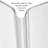Hiddin Clear Freestanding Tall Zig Zag Pet Gate-83862114