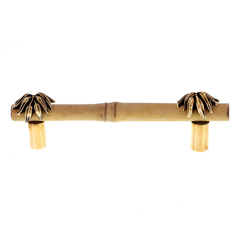 Palmaria Bar Pull, Antique Gold