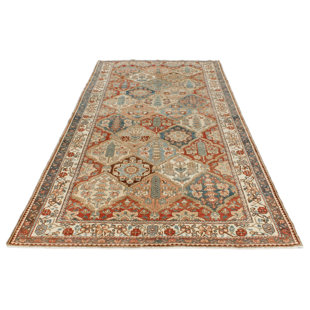 5x10 Multicolor Turkish Oushak Runner