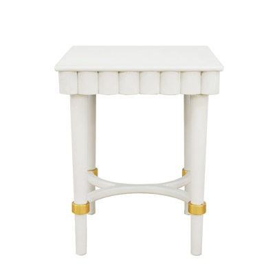 Manya Solid Wood End Table