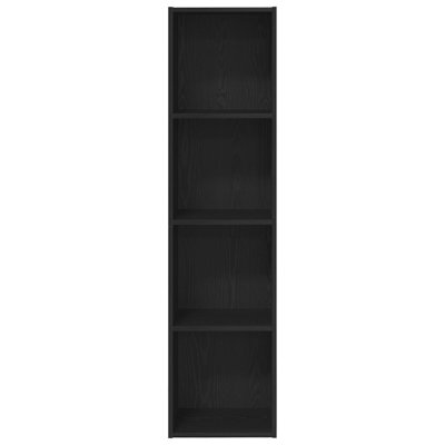 Bookcase Black Oak Engineered Wood