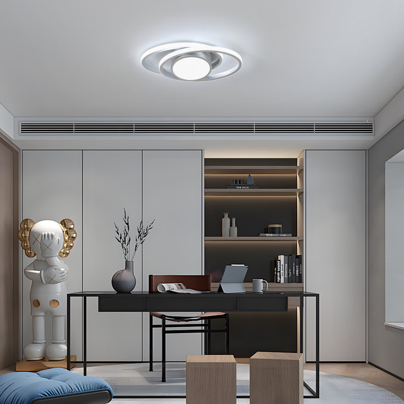 Modern Oval LED 39W Flush Mount Ceiling Light