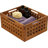 7" Grate™ Teak Storage Solid Wood Bin-90630956-90630955