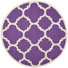 Mauve/Ivoire