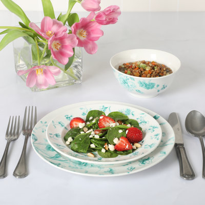 Service de vaisselle en porcelaine Martha Stewart - Service pour 4