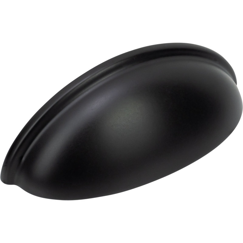 3" Center Cup/Bin Pull Multipack, Matte Black