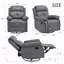 Petit fauteuil à bascule pivotant avec fauteuil inclinable pour femmes adultes pour petits espaces, chambre à coucher, salon