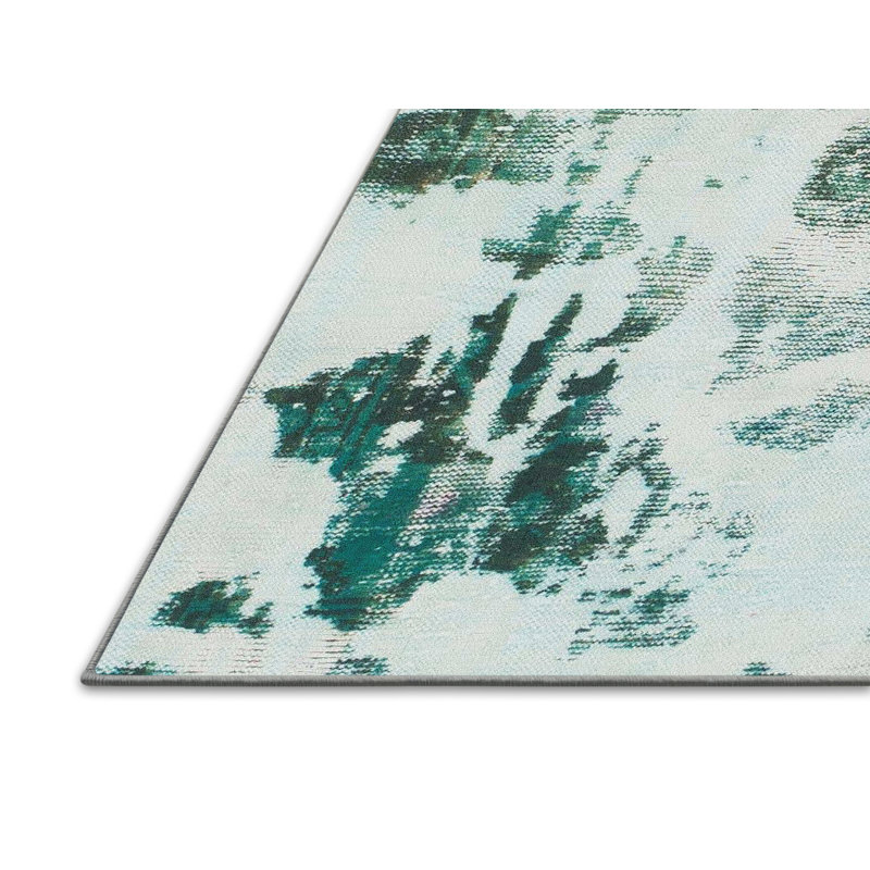 Abstract Indoor Rug, Runner 2' x 5'