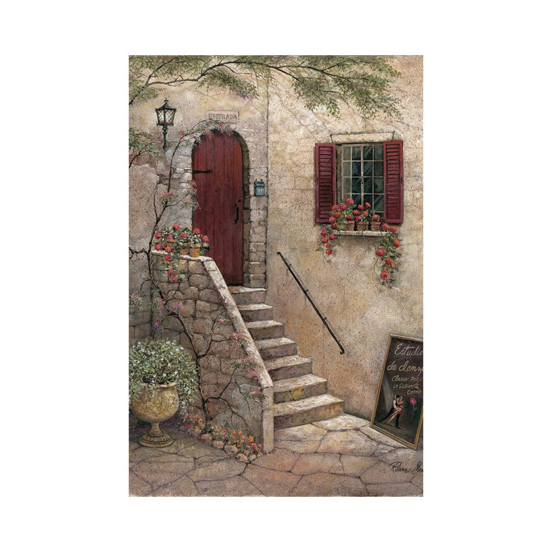 «Estudio de Danza» par Ruane Manning - reproduction d'art, H 48 po x l 32 po x P 1,5 po, Toile tendue, Aucun mat