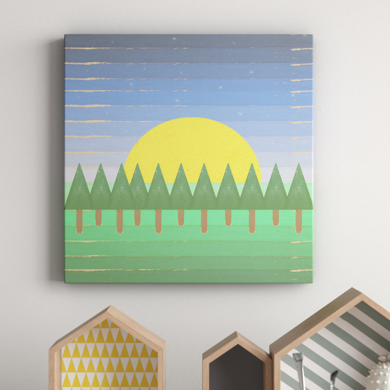 Linco Landscape & Nature Canvas Art, 14" H x 14" W