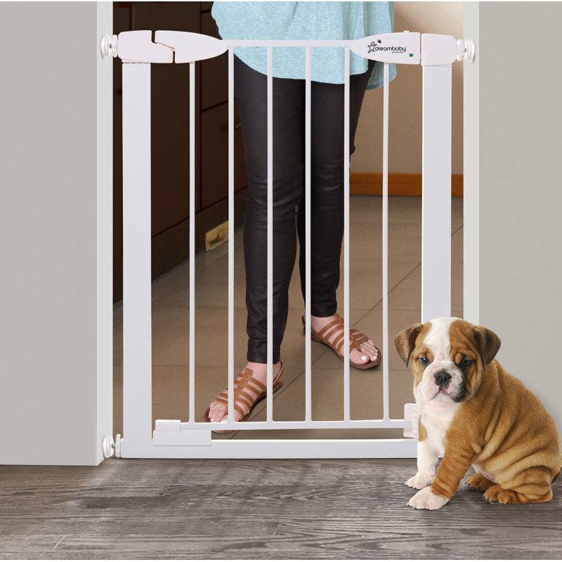 Auto Close Metal Baby Gate with EZY-Check Indicator