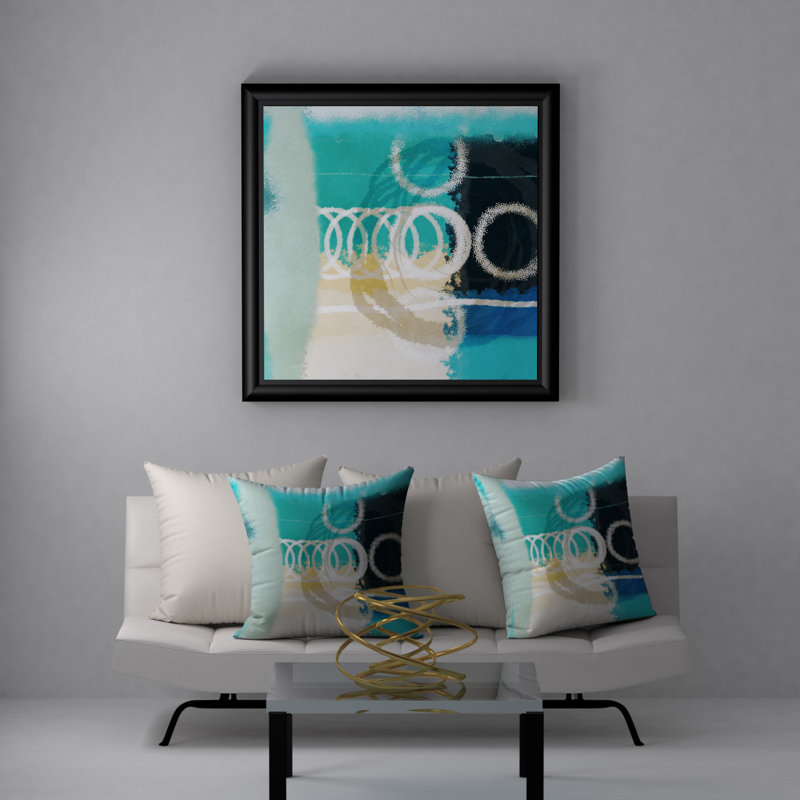Reversible Throw Pillow, 24" x 24"