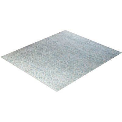 Overdyed One-of-a-Kind 8' 10" X 10' 1" Hand Knotted Area Rug