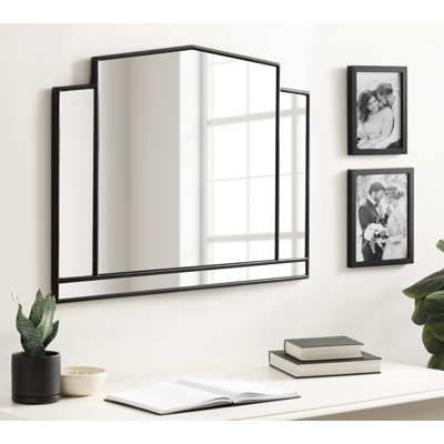 Arched Window Pane Wall Mirror
