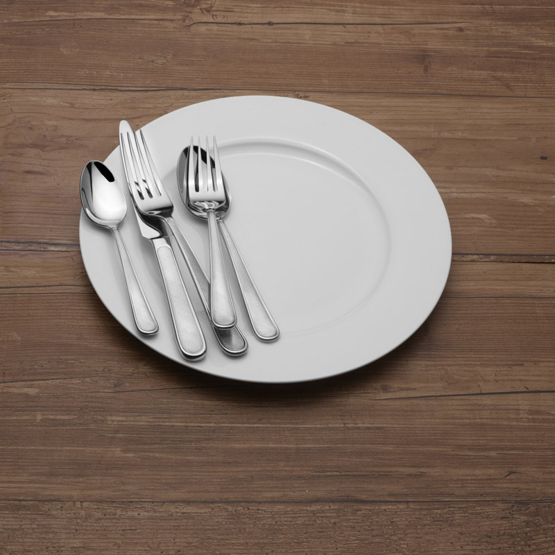Mikasa Veramar 20 Piece Flatware Set, Service For 4, 18/10 Stainless Steel