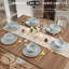 Latitude Run® Stoneware Dinnerware Set, 18 Pieces Plates and Bowls Set, Dishes Set for 6,-1028462312