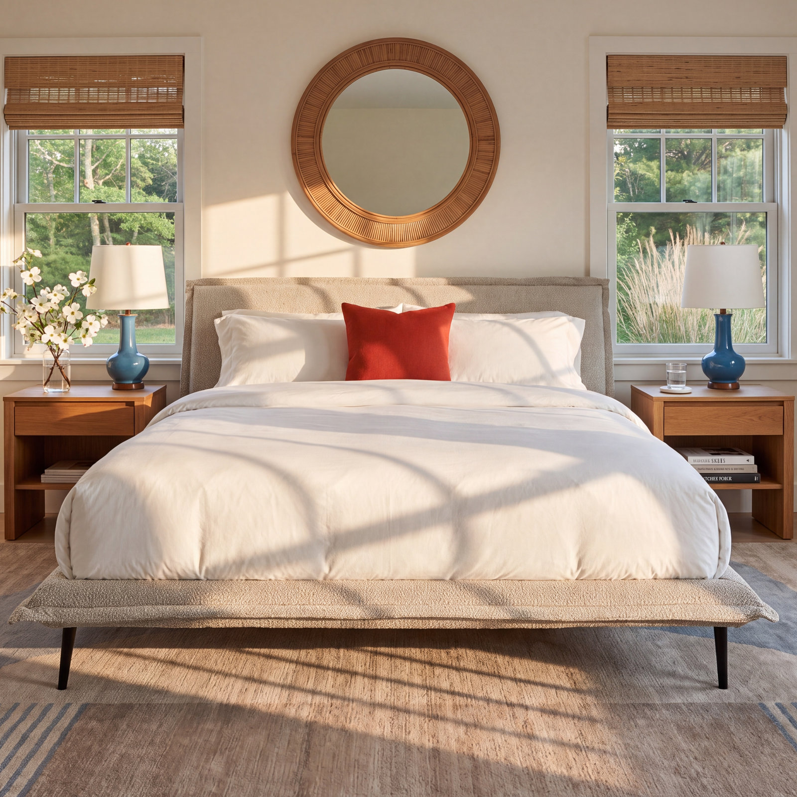 Fluff Upholstered Bed, Queen
