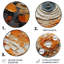 Ekstrom - Art abstrait rond en métal-596473304