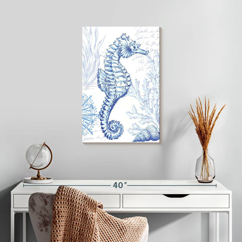 Carnet de croquis côtier Seahorse, H 24 po x l 16 po