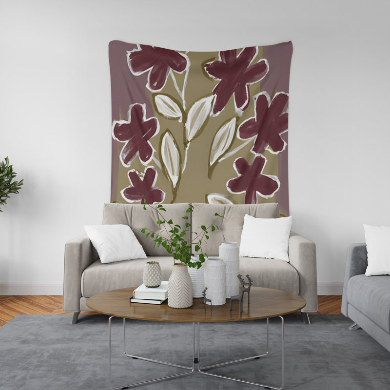 Tapisserie murale, H 80 po x l 68 po