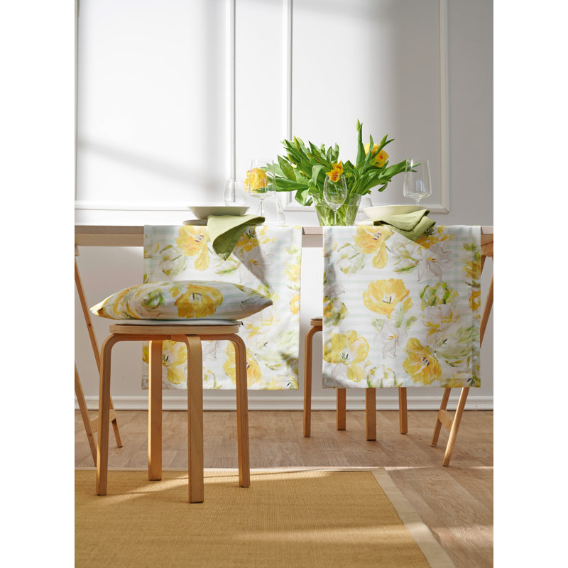 Table Runner, 150cm W x 250cm L, Yellow
