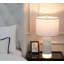 Lampe sur pied en résine Emmalie