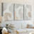 Shaping Soft I  -Custom Wrapped Gallery Canvas - 3 Pieces-975806192