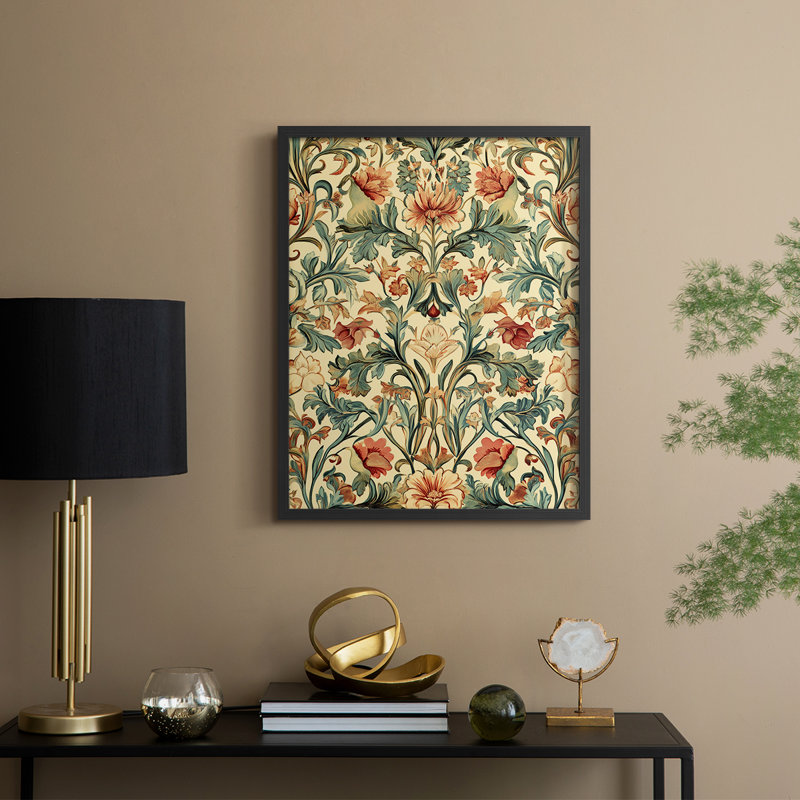 Armoire à dessin de qualité supérieure - Imprimé encadré de qualité supérieure - Prêt à accrocher - Aucun clou requis