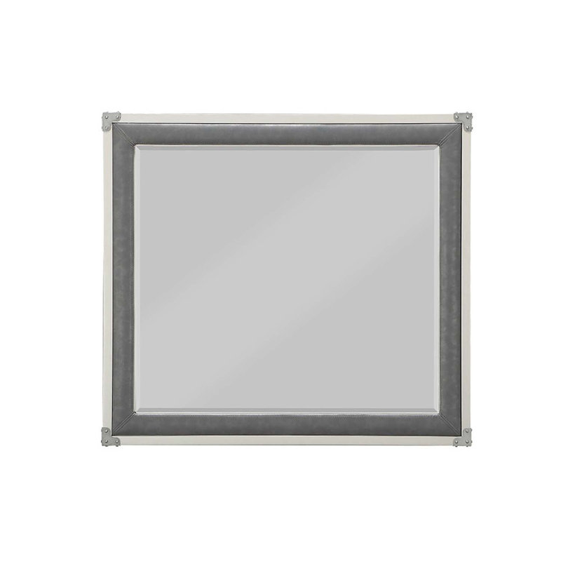 Miroir Orharmon 36 po x 40 po, finition grise