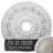 Endurathane Vaduz Ceiling Medallion, 23 1/2"OD x 3 1/2"ID x 2 1/8"P (Fits Canopies up to 3 1/2"), Hand-Painted Pot of Cream Crackle Finish-28579029