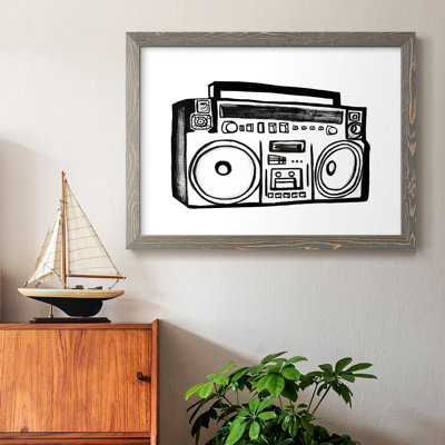 " Boombox Sketch "