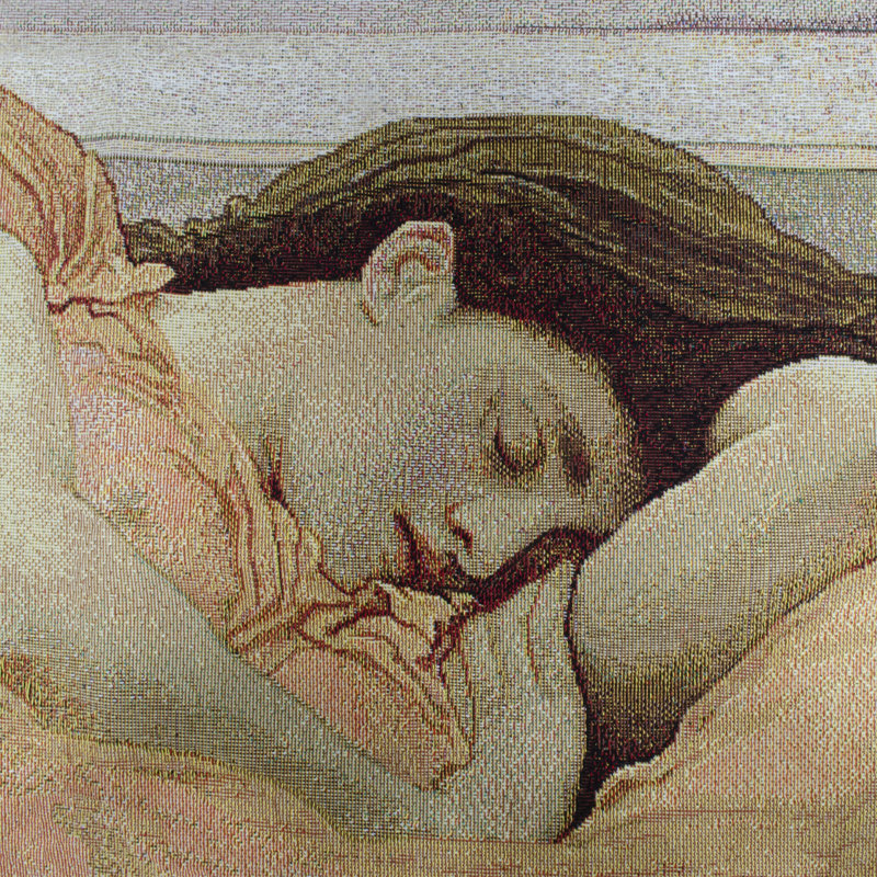 Crochet mural en coton Sir Fredrick Leighton