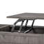 Table basse à plateau relevable avec compartiment caché, tablette ouverte et bureau réglable-213113783