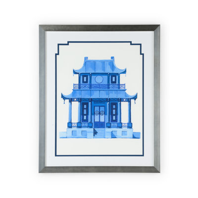 Chinese Pagoda - Picture Frame Print