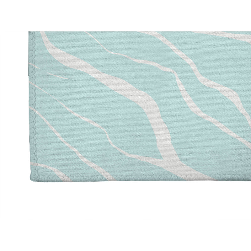Tapis d'extérieur antidérapant Lush Cracks, Tapis de couloir 2 pi 6 po x 8 pi