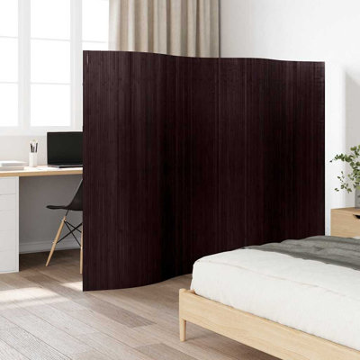 Staley 250cm W x 165cm H Bamboo / Rattan Folding Room Divider