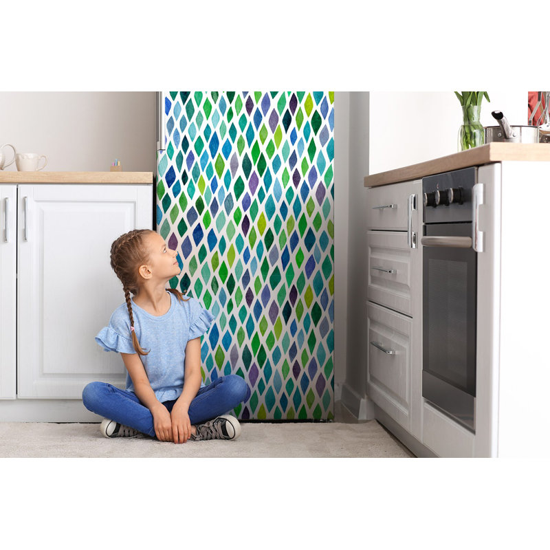 Abstract Door Decal