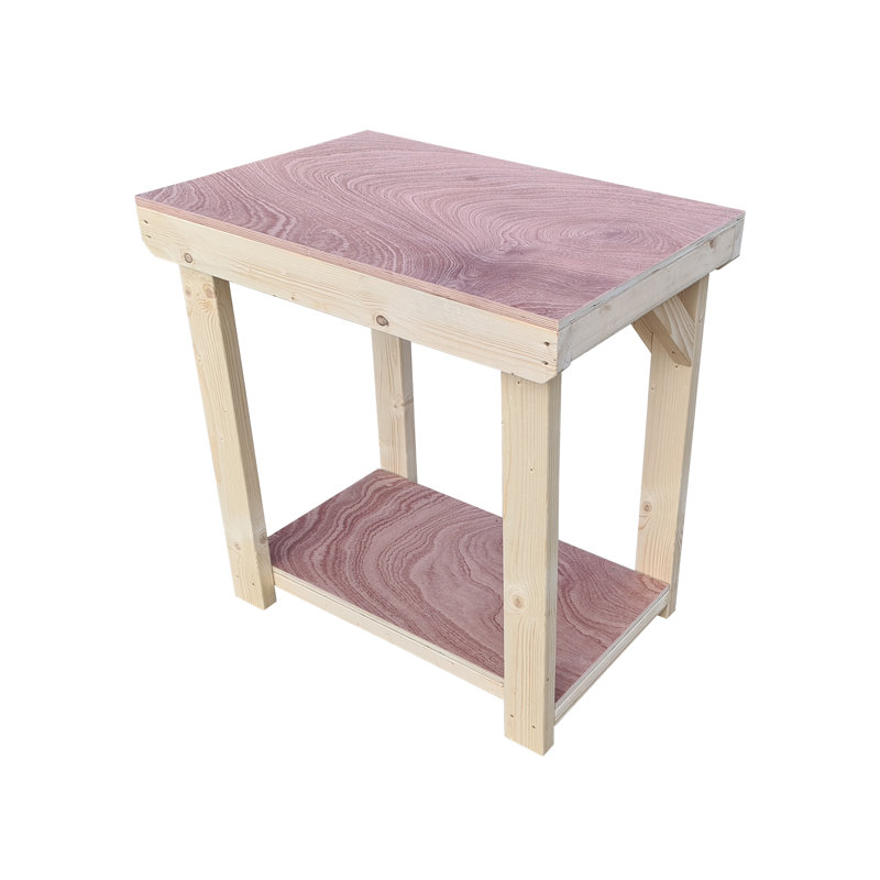 Northwoods 60cm Solid + Manufactured Wood Craft Table, 90cm H x 90cm W x 60cm D