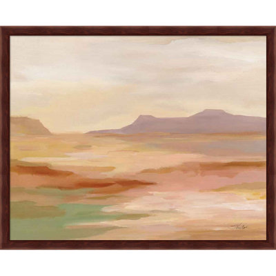 «Desert Hues» par Silvia Vassileva - peinture encadrée