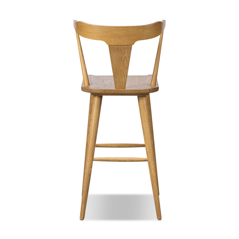 Garth Ripley Counter & Bar Stool, Sandy Oak, Bar Stool (29" Seat Height)