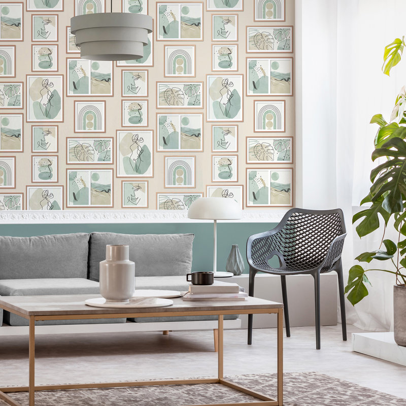 Krasner Neutral Gallery Wallpaper