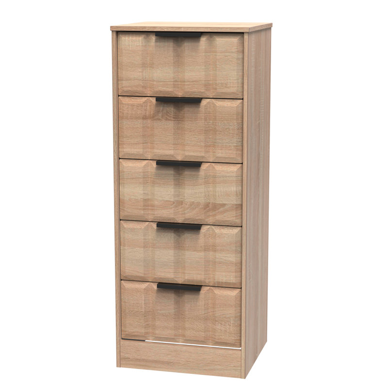 Arnesto Bedside Table, Bardolino Oak
