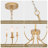 6 - Light Dimmable Classic / Traditional Chandelier-1738307796