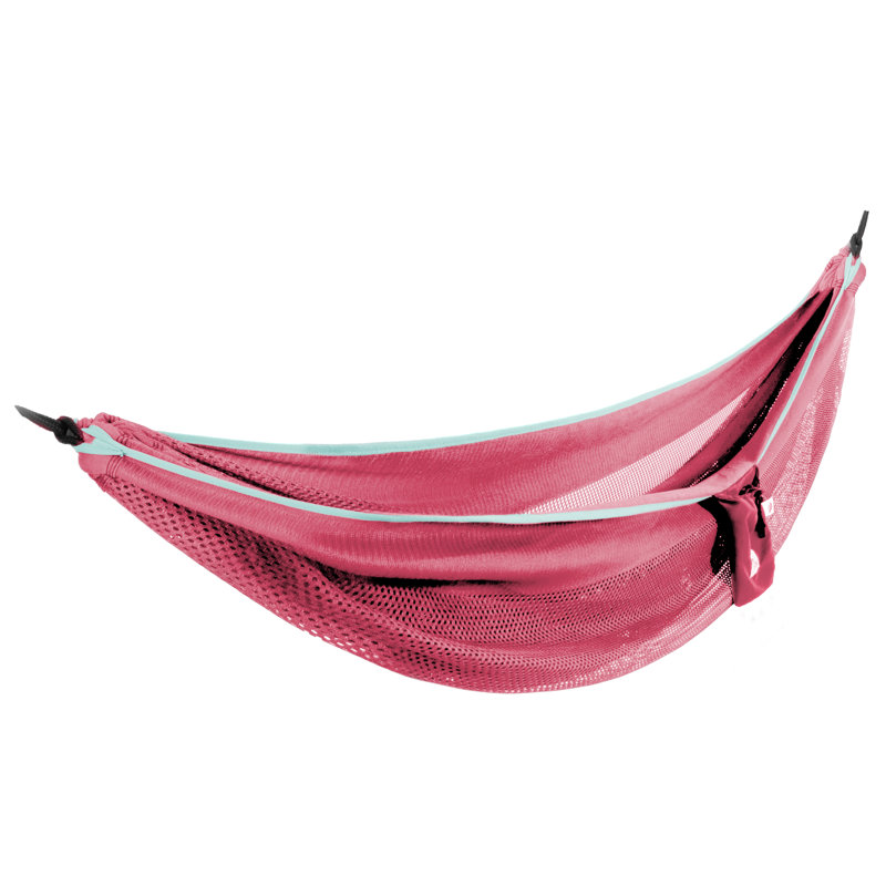 Jaheim Double Hammock, Pink/Blue