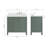 Amariani 37" Single Bathroom Vanity Set-1912355652