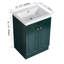 24" Free-Standing Single Bathroom Vanity Set with Resin Top-107142169