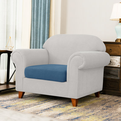 Stretch Box Cushion Armchair Seat Slipcover
